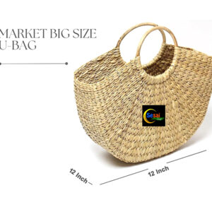 Market U-Bag – Handwoven Big-Size Eco Basket
