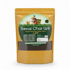 Sesai Chai Grit – Royal Gold Tea Hotel Pack 1kg | Premium Royal Gold Tea Dust for Strong Taste & Aroma